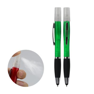 China office & 2020 School Pen New Product Ideas 3ML Touch Screen Promotional Stylus Ballpoint Pen Alcohol Pen Plastic Sprayer For School Office for sale