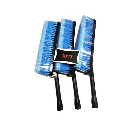 Chine Brosse flexible de frottement facile d'éclat de pneu de la brosse de nettoyage de pneu de voiture 24cm à vendre