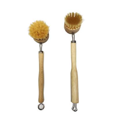 Chine Le plat en bois de fibre naturelle de Vegan frottent la brosse 27cm écologique à vendre