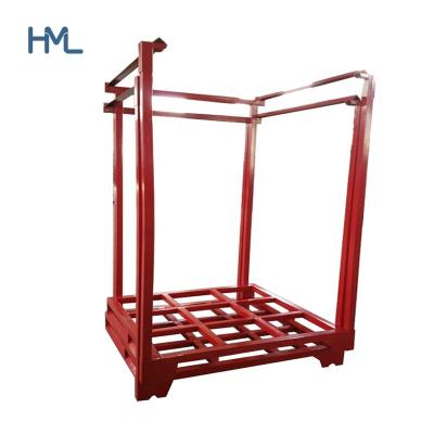 China Corrosion Protection Heavy Duty Industrial Warehouse Storage Mobile Welded Stacking Nesting Pallet Rack for sale