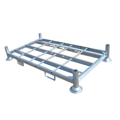 China Corrosion Protection Heavy Duty Galvanized Stackable Warehouse Mild Steel Structure Pipe Post Rack for sale