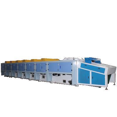 China New Design Chemical Fiber High Capacity Textile Waste Recycling Equipment for sale