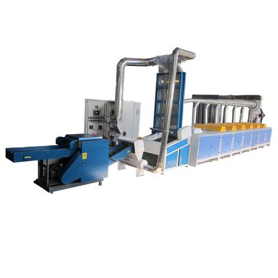 China High Output New Style Chemical Fiber Scrap Fabric Recycling Machine for sale