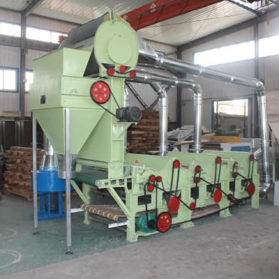 China Fiber Making Airflow Recycling Machine For Blow Loom Yarn Cotton / Cut Seed / Dropping Cotton Etc. for sale