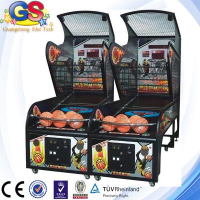 China 2014 indoor amusement park basketball game machine kids mini basketball machine for sale