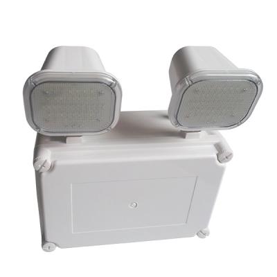 China Waterproof Industrial Twin Spot Emergency Lights for sale