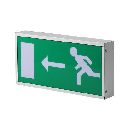 China Running Man LED Emergency Rechargeable Exit Sign Light Automatic for sale