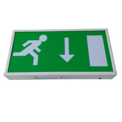 China Maintained Wall Surface Buildings Led Emergency Exit Lights With IP20 Rate for sale