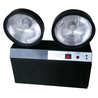 China IP20 3 Hours Operation Led Emergency Twin Spot Security Light Battery Powerd for sale