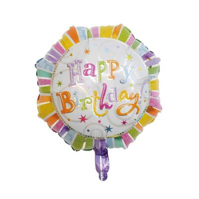 China 2022 Party Happy Birthday Helium Foil Foil Balloons Colorful Mylar Balloons Party Decoration for sale