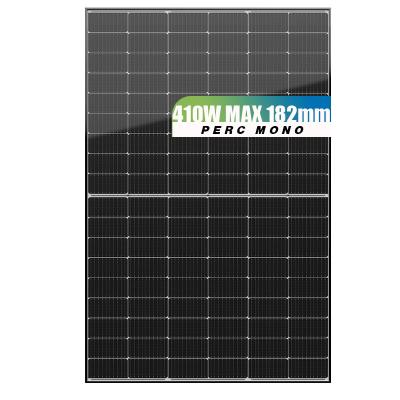 China Black Home Perc Solar Energy Modules Half Monocrystalline Monocrystalline Silicon Modules Home Solar Power System Frame View Solar Panel For Grid Inverter for sale