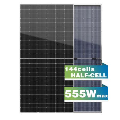 China Wholesale 144 Cell Solar Power System Solar Panels PV Panel Shingles Glass Photovoltaic SolarModule Dual Panels For Grid Inverter for sale