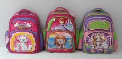 China 3D kids' cartoon school bag for sale