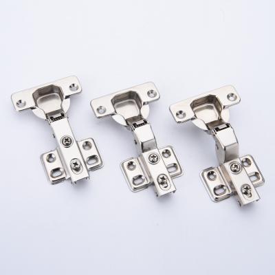 China Jieyang Traditional High Quality Inset Iron Small Cabinet Corner Hydraulic Hidden Wardrobe Hinge For Sideboard for sale