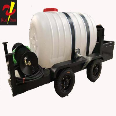 China Car Cleaning 7.5KW 3600PSI/250BAR Trailer Mounted YEJI REDSUN Electric Pressure Car Washer for sale