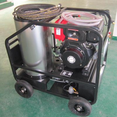 China Diesel Power 10HP Rust / Corrosion Inhibitor Pressure Washer Cleaning Machinery With Steam Function for sale