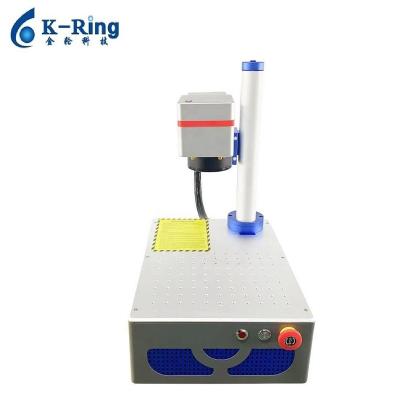 China New Model Laser Latest Mini Automatic Metal Jewel Raycus Fiber Laser Marking Machine for sale