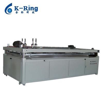 China Silk Screen Printing Glass Flatbed Equipment Manufacturer for sale