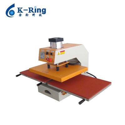 China Building Material Shops Double Stations Heat Transfer Printing Press Machine for sale