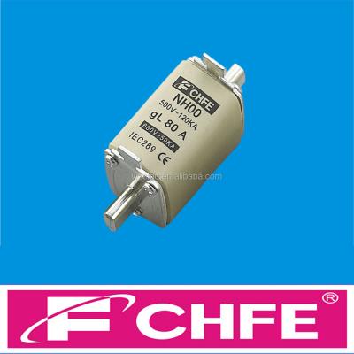 China LOW VOLTAGE HRC Knife Blade Size 2 NH2 NT2 DIN 400A Fuse Link for sale