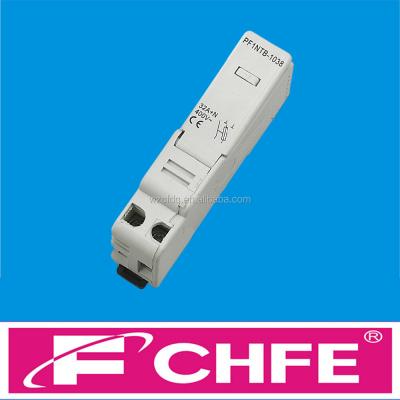 China PMF 10 * 38 1+N 10 x 38 Low Voltage 1P+N Fuse Holder For French Market for sale