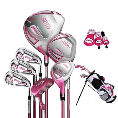 China High Performance Guangdong Kids Girl 12 Pcs PGM Mini Golf Clubs Full Set For Junior for sale