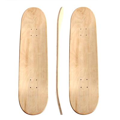 China Manufacturer Custom Cheap 31*8inch Youth 7 Ply Maple Blank Wood Canadian Skateboard Deck for sale