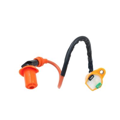 China Plastic High performance SAVE GAS Racing Motorcycle ignition coil for scooter gy6 CD70 for sale