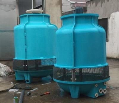 China Adjustable Angle 50T Huge Round Cooling Tower , Small Diameter Evaporative Cooling Tower for sale