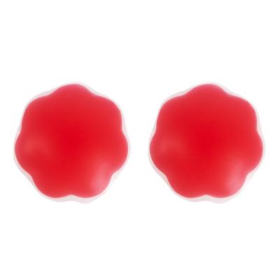 China Reusable 100% Adhesive Silicone Women's Nipple Covers For Invisible Round Silicone Cover for sale