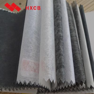 China Non Woven Adhesive Backing Interlining Paper For Embroidery , Non Woven Interlining 100% Polyester for sale