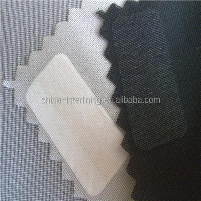 China Adhesive knit fabrics distort the knitted interlining interface for sale