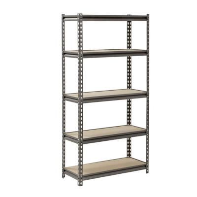 China Hot Selling Corrosion Protection Warehouse Light Duty Metal Rivet Boltless Shelving for sale