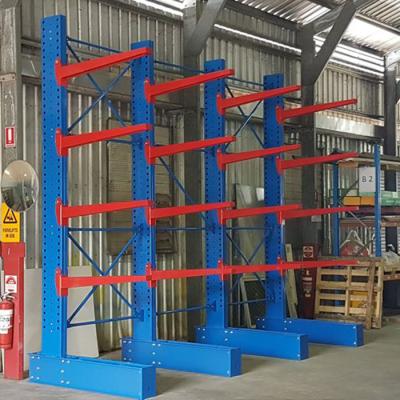 China China Stretching Car Pallet Rack PVC Rustproof Cantilever Pipe Rack for sale