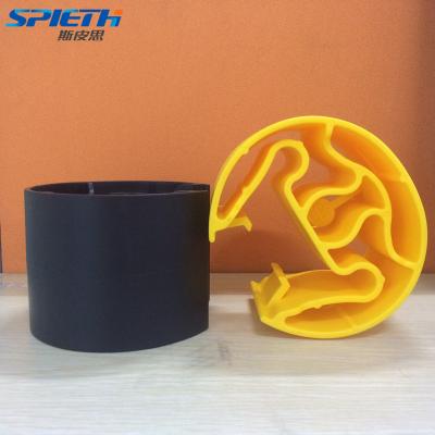 China Straight Guard Protector, Pallet Rack Corner Column HDPE Straight Rack Protector Plastic Protector for sale