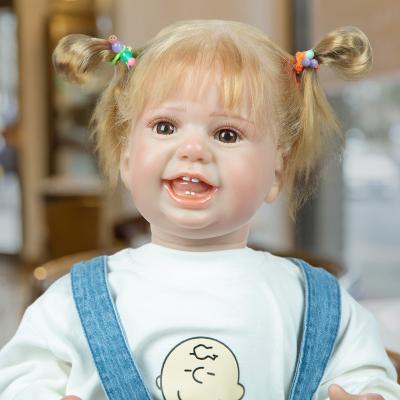 China Cartoon Toy 27 Inch 3D-Painted Skin Reborn Baby - Gifts Princess Toys For Girls Newborn Realistic Toddler Cloth Doll Super Realistic Body Doll for sale