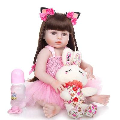 China Soft Toy New Children Toys Realistic Doll Silicone For Kids Toy Reborn Baby Dolls for sale