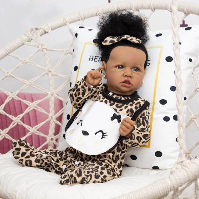 China Soft Toy Excellent Quality 57cm Reborn Doll Play True Like Full Silicone Fashion Bebe Doll Toddler Kids Birthday Christmas Gift Well Package for sale