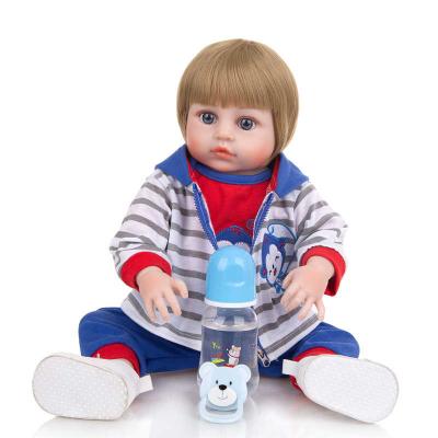 China 19 Inch Soft Lifelike Reborn Baby Toy KEIUMI Real Doll Boy 49 cm Lifelike Reborn Baby Dolls for sale