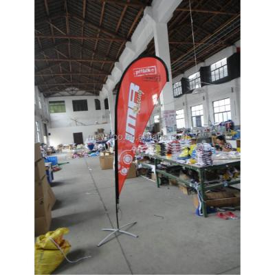 China Wholesale Teardrop Flag FLYING Outdoor Beach Flag With Flag Pole for sale