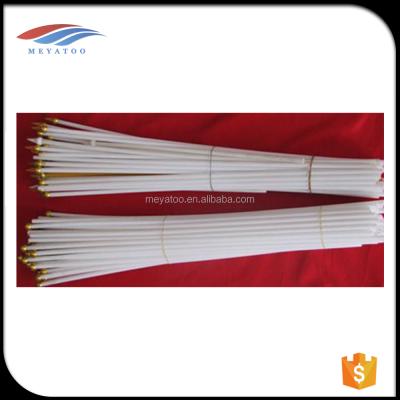 China FLYING an 8' - 2 piece aluminum flag pole with an optional wooden ball ornament. for sale