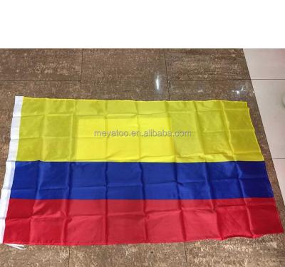 China FLYING Top Quality Polyester 3*5fts Colombia Colorado Congo Flag With Sublimation Printing for sale