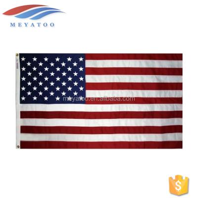 China Annin VOLANT embroidery wholesale cheap flags outdoor lighted american flag for sale for sale