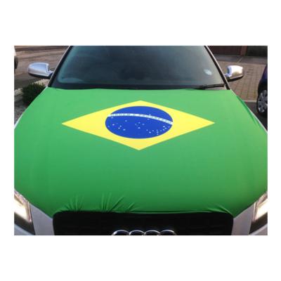 China Hanging Custom Design China Car Bonnet Hood Cover Flag for sale