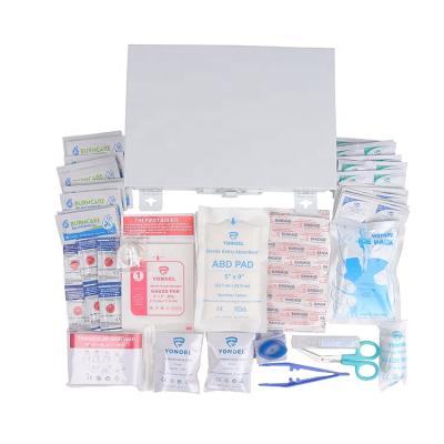 China Home First Aid Kit Box Wholesale Metal Wall Mounted First Aid Box Customize Logo First Aid Kit à venda