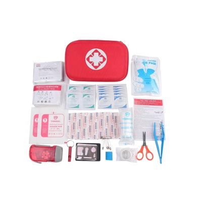 China Universal Wholesale Medical Bag EVA Waterproof First Aid Kit Factory Household First Aid Portable First Aid Bag à venda