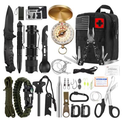 China Gear Tactical Kit Tool Family Survival First Aid Outdoor Camping Survival Kit for Increase Fishing for sale