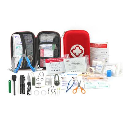 Cina Medical First Aid Kit Outdoor Portable Outdoor Camping Bag EVA Survival First Aid Survival Kit First Aid Survival Kit in vendita