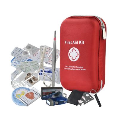 중국 Outdoor Outdoor Waterproof First Aid Kit With Bag Supplies Medical First Aid Survival First Aid Kit 판매용