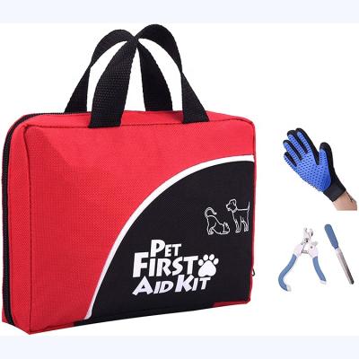 Κίνα Pet First Aid Kit Bag Outdoor Emergency Medical Outdoor Waterproof First Aid Kit Bag For Dog προς πώληση